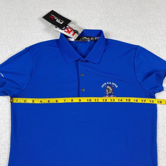 RLX Ralph Lauren Polo Shirt Womens Small USGA Golf US Open Shinnecock Hills New - Picture 8 of 14